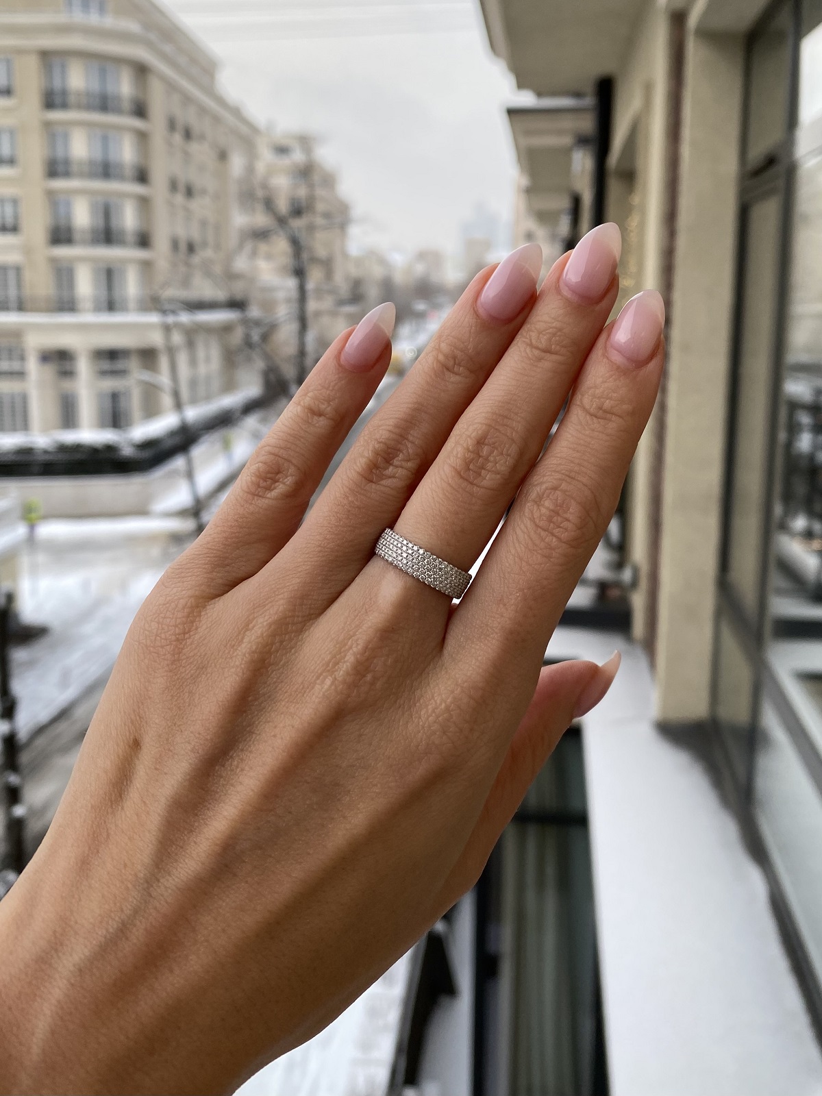 Кольцо Tiffany Metro с бриллиантами