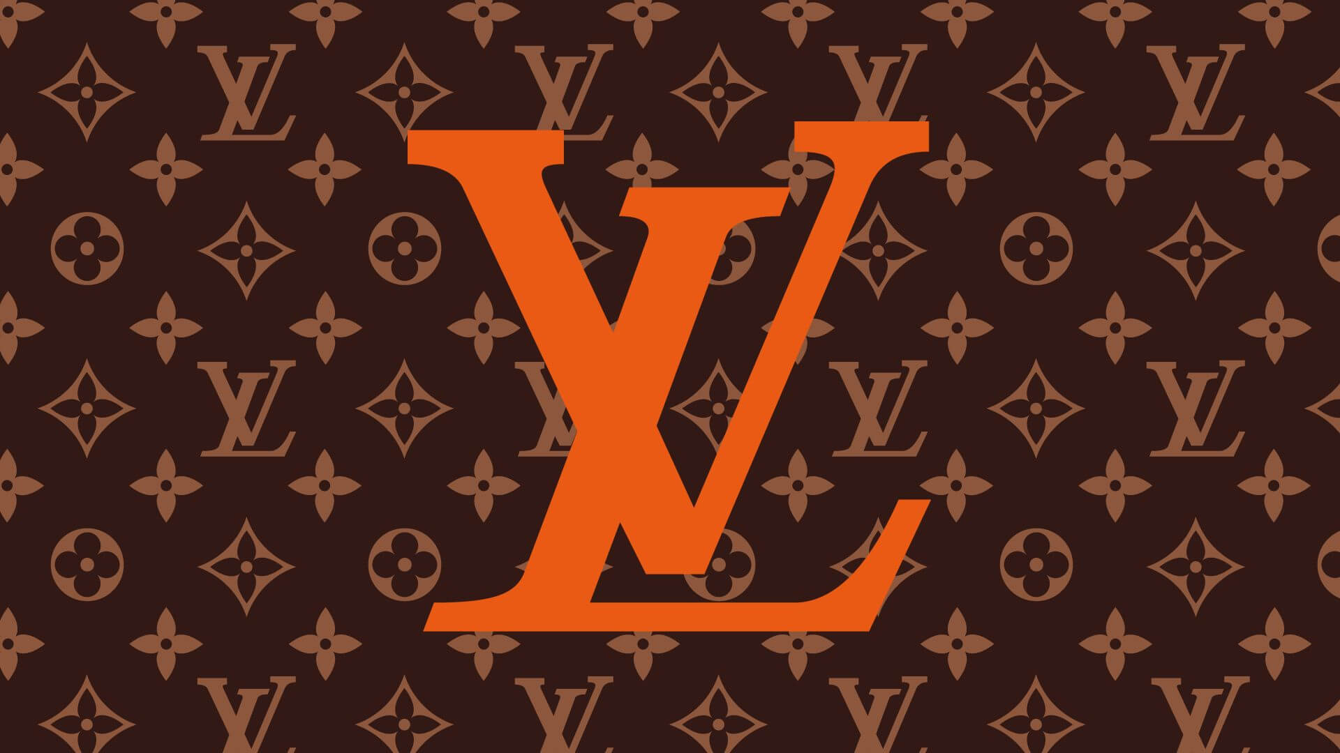 Появление логотипа LV